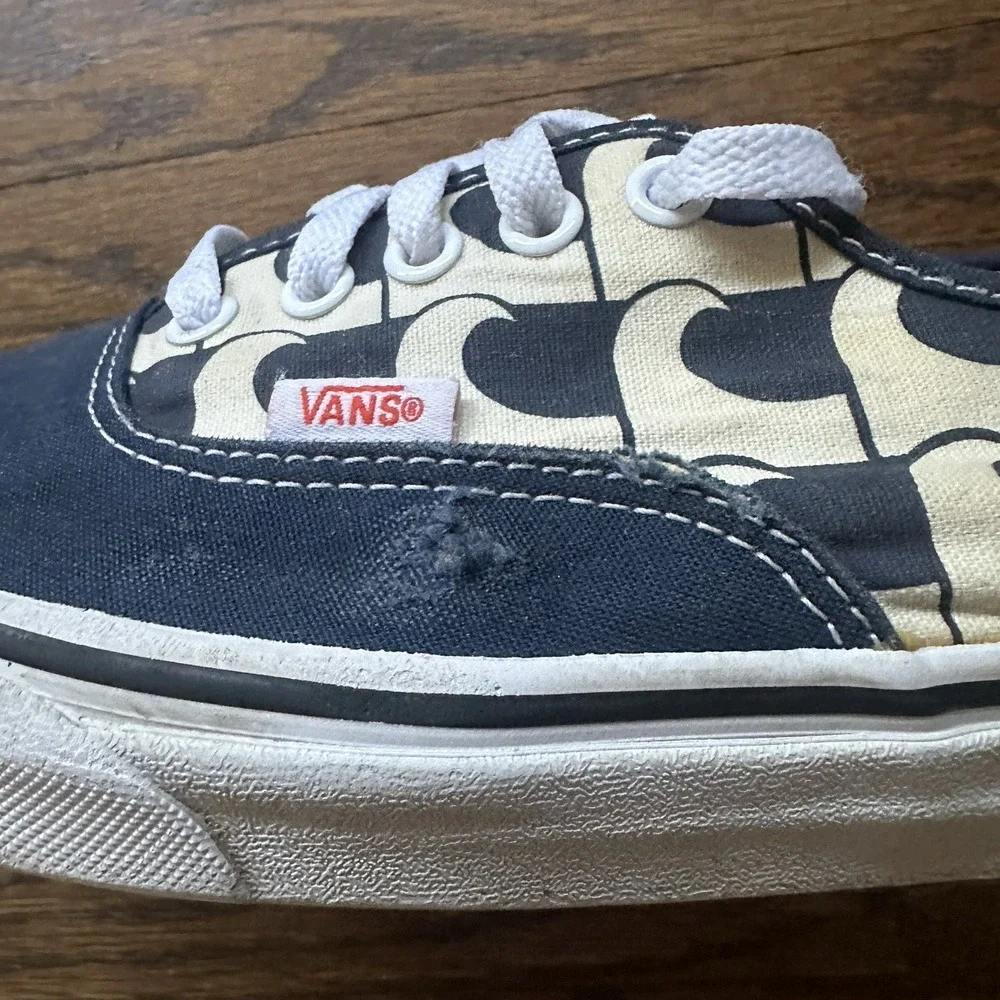 Vans Authentic US Open of Surfing 2018 Navy Waves Sneaker Mens 11 Low Top